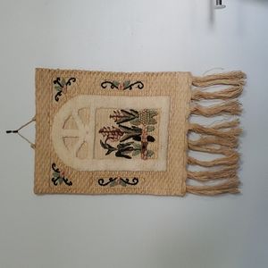 Vintage wall hanging tapestry